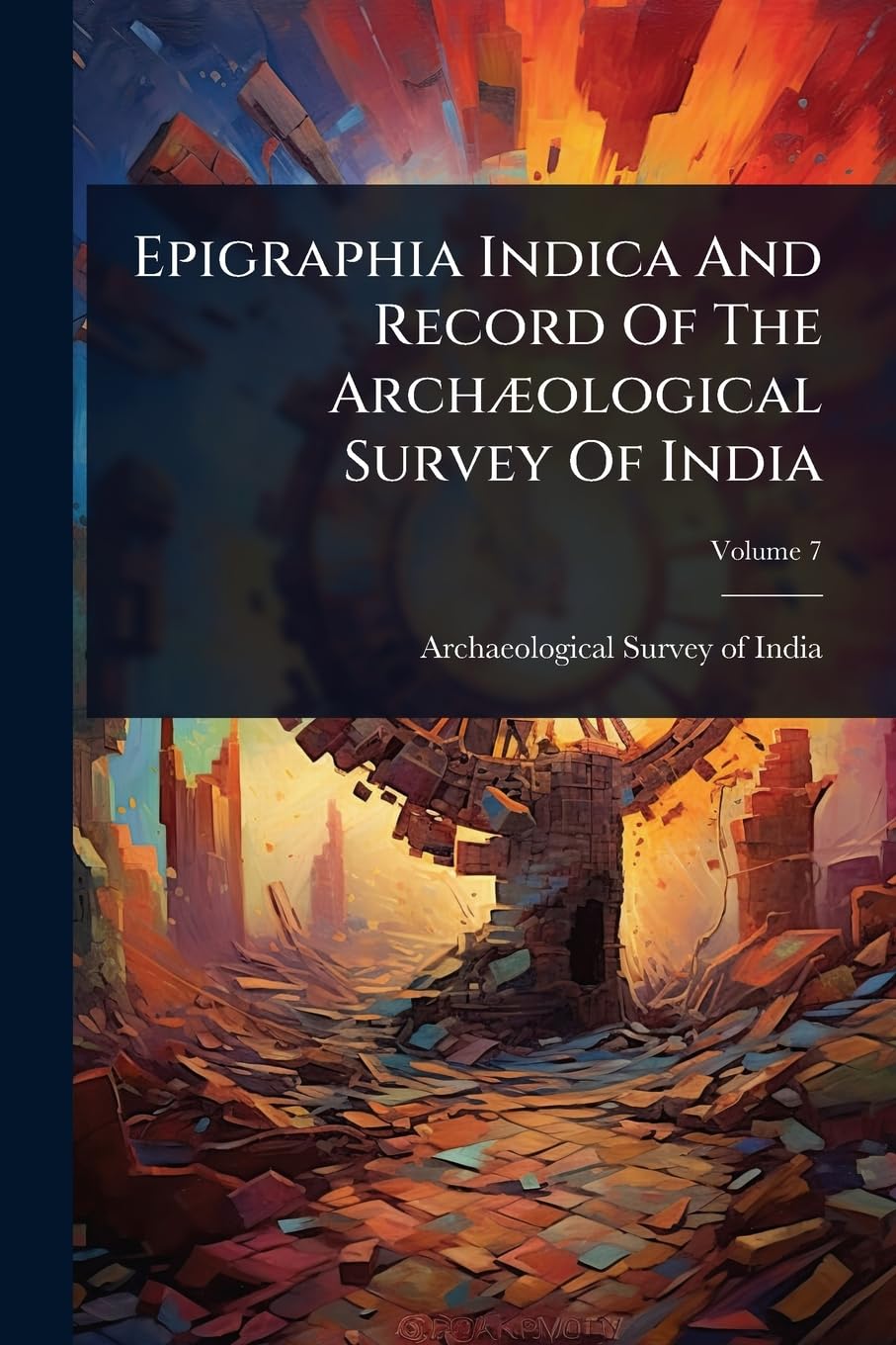 Epigraphia Indica And Record Of The ArchÃ]ological Survey Of India