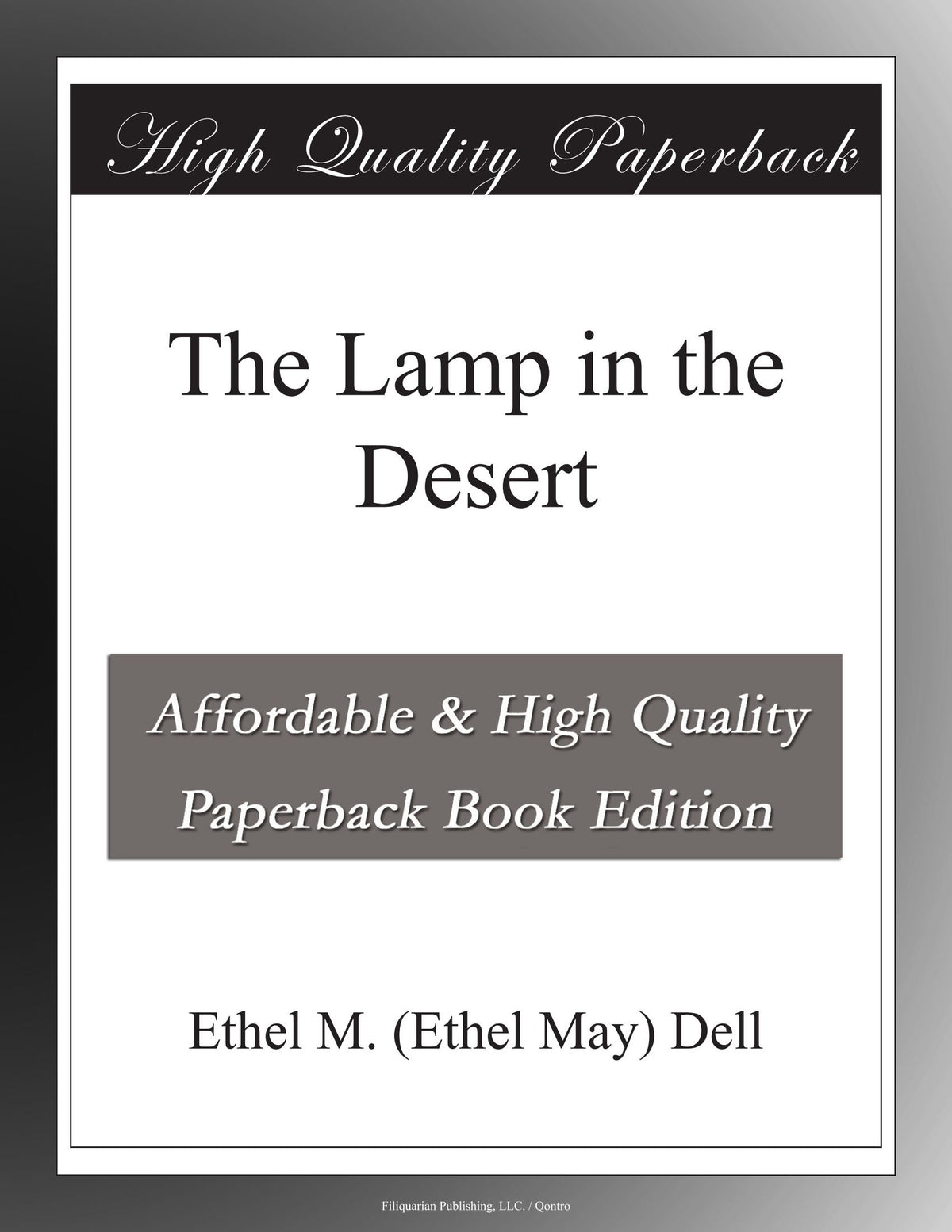 The Lamp in the Desert