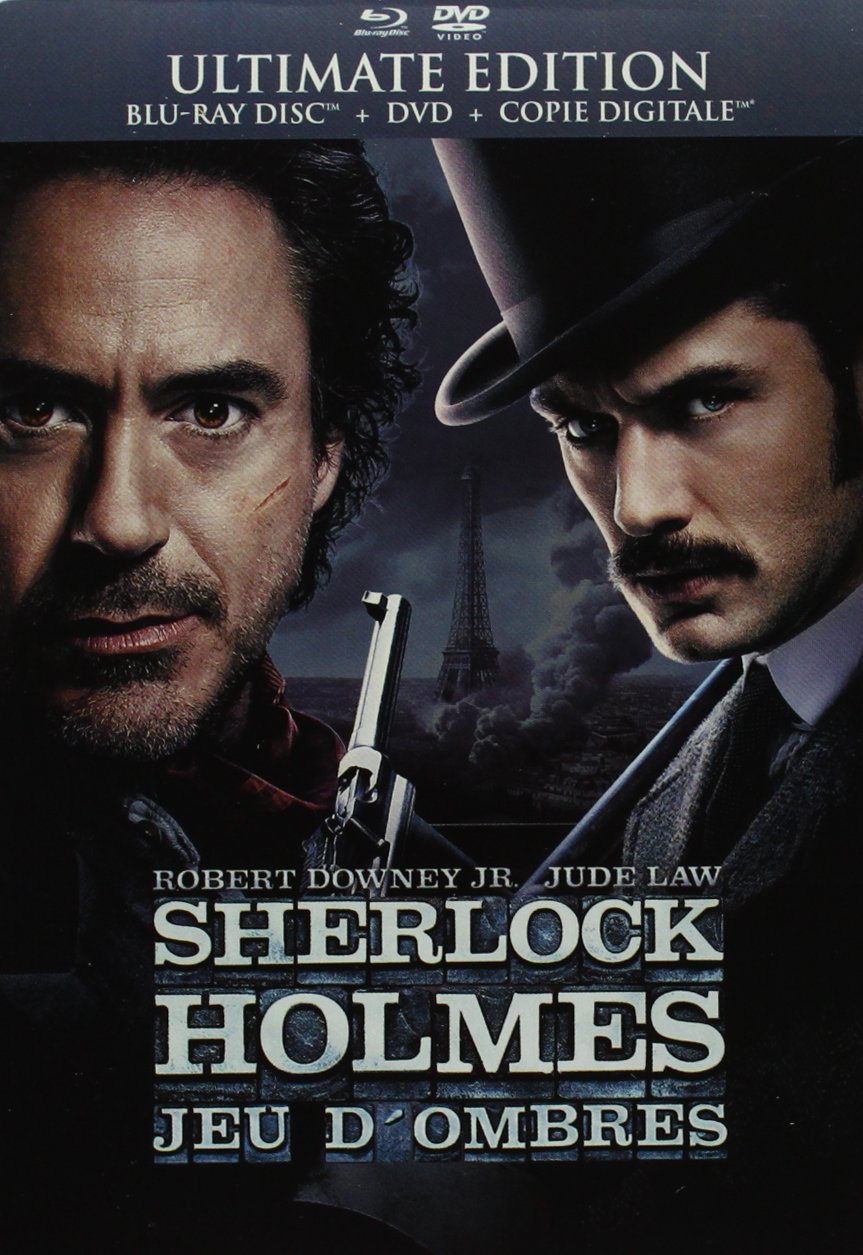 Sherlock Holmes 2 : Jeu d'ombres - Ultimate Edition - Combo Blu-ray + DVD - Boîtier métal Edition limitée