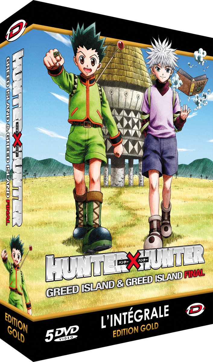 Hunter X Hunter : Greed Island & Final - Intégrale - Edition Gold (5 DVD + Livret)