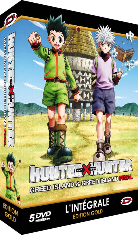 Hunter X Hunter : Greed Island & Final - Intégrale - Edition Gold (5 DVD + Livret)