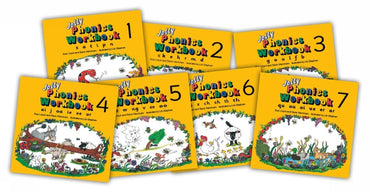 Jolly Phonics Workbooks 1-7
