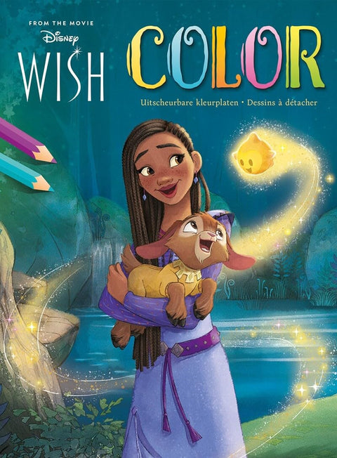 Disney Color Wish kleurblok/Disney Color Wish bloc de coloriage