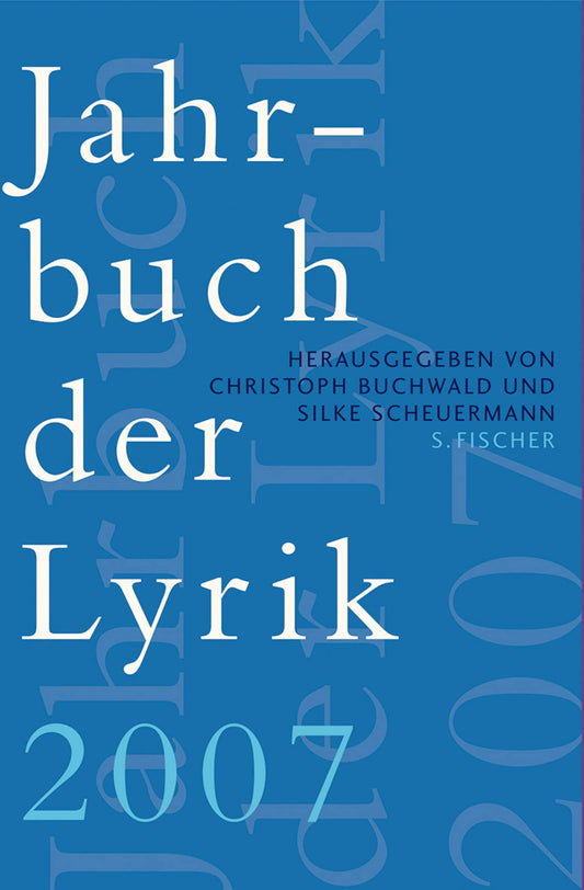 Jahrbuch Der Lyrik 2007