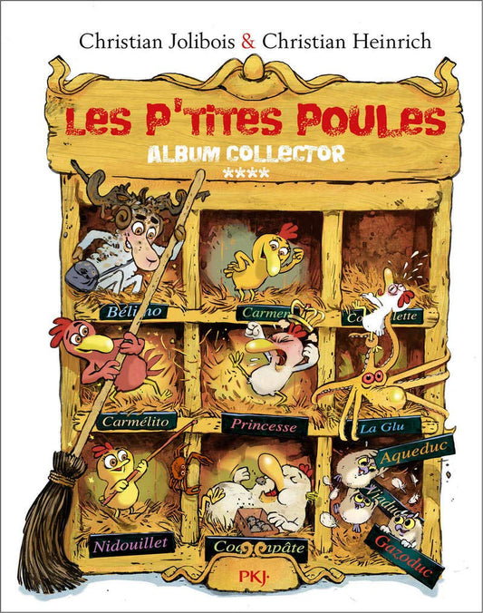 Les P'tites Poules - Album collector T04 (tomes 13 à 16)