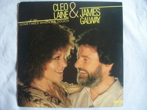 CLEO LAINE & JAMES GALWAY Sometimes When We Touch LP 1980