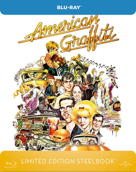 American Graffiti - Zavvi Exclusive Limited Edition Steelbook Blu-ray Movie #/2500