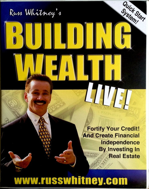 Rus Whitney Building Wealth (How to Buy your first Property in 3 Days or Less, This is a box Set (1Book, 2CD, 2VCR, 2Cas