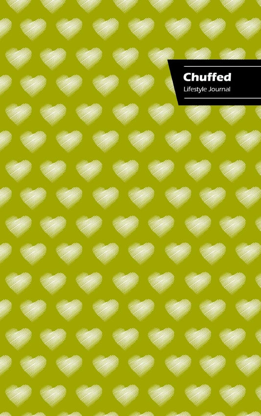 Chuffed Lifestyle Journal, Write-in Notebook, Dotted Lines, Wide Ruled, Medium Size 6 x 9 Inch (A5) Hardcover (Beige)