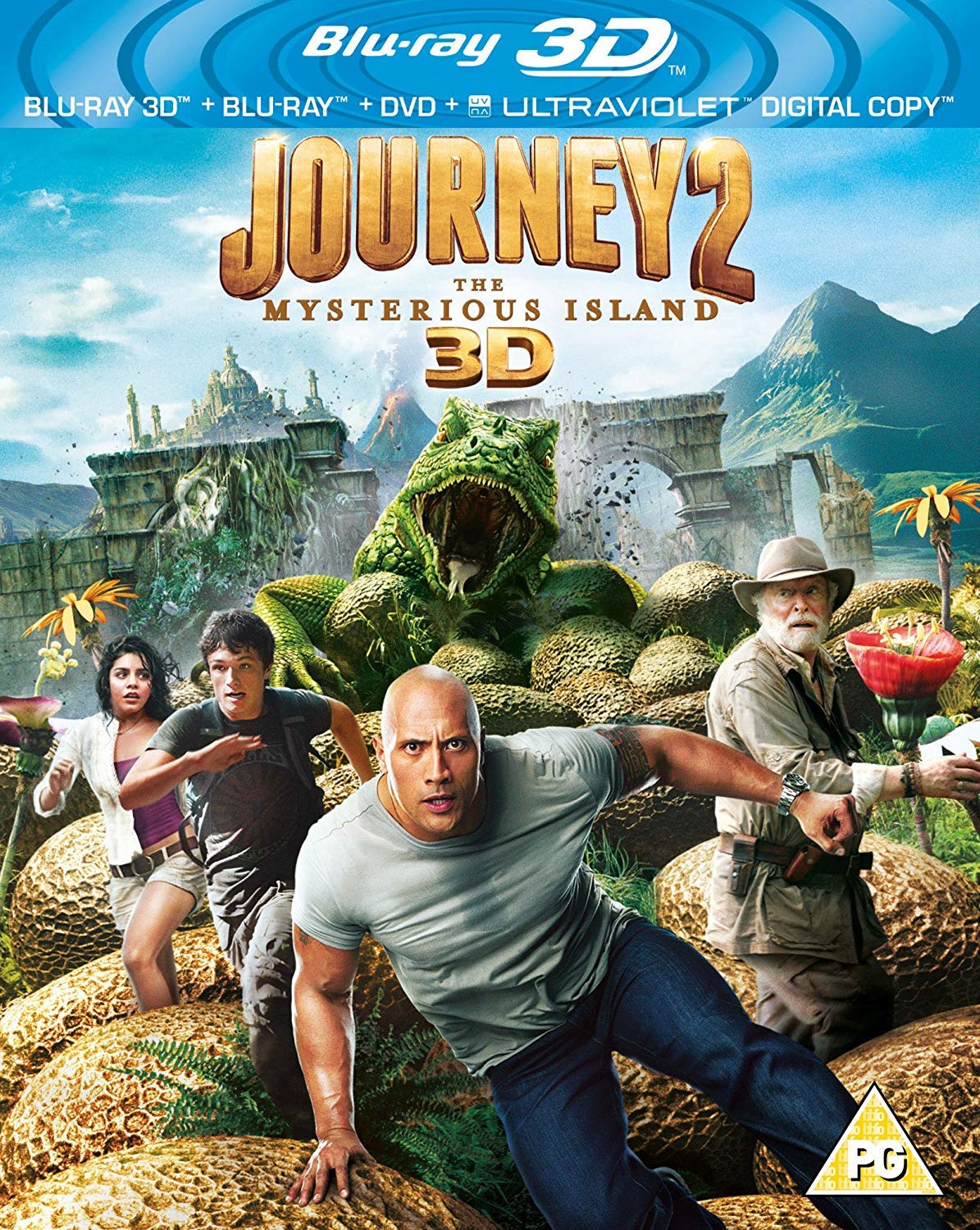 Journey 2: The Mysterious Island (Blu-ray 3D + Blu-ray + UV Copy) []