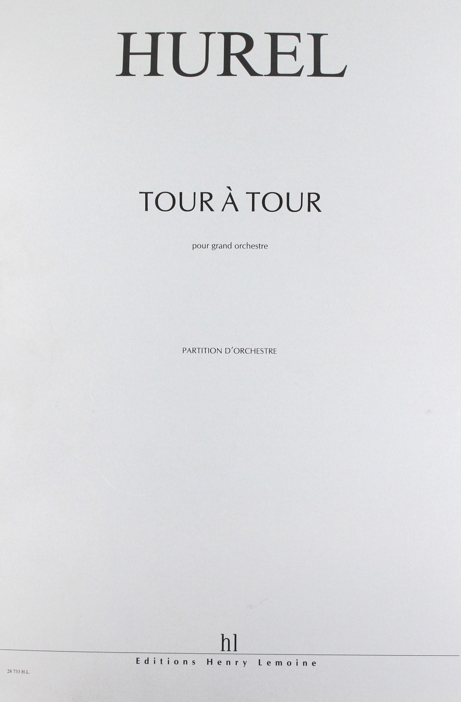 Hurel: Tour à Tour I L'Envol