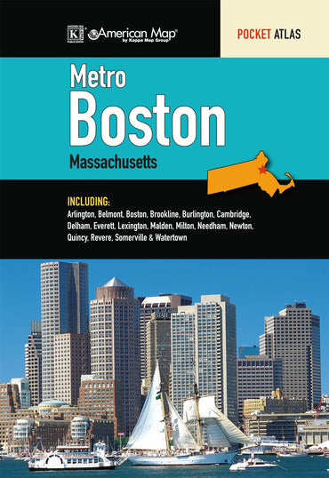 Boston, MA Metro Pocket Atlas