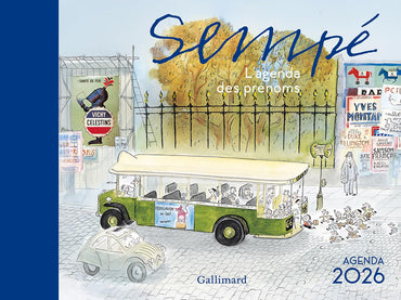 Agenda Sempé 2026: L'agenda des prénoms