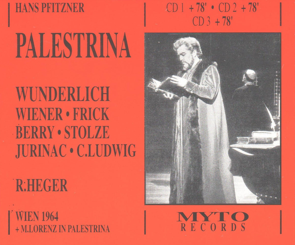 Pfitzner: Palestrina (3 CD Set) Import