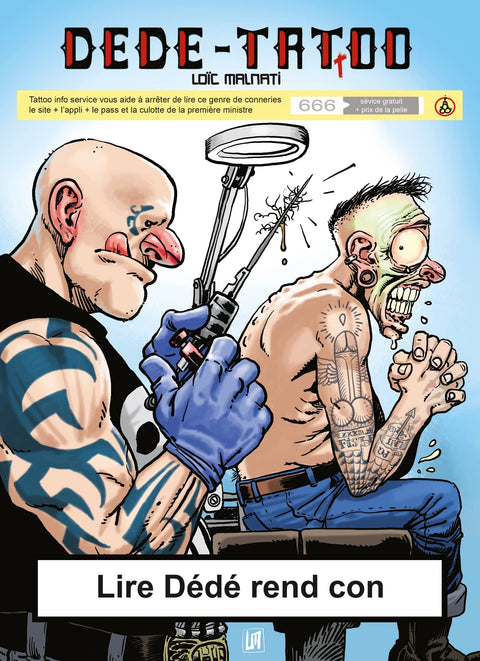 Dédé Tatoo: LIRE DEDE REND CON