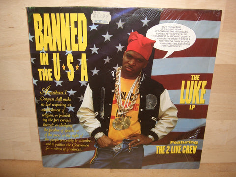 Banned in the U.S.A. (1990, feat. 2 Live Crew) / Vinyl record [Vinyl-LP]