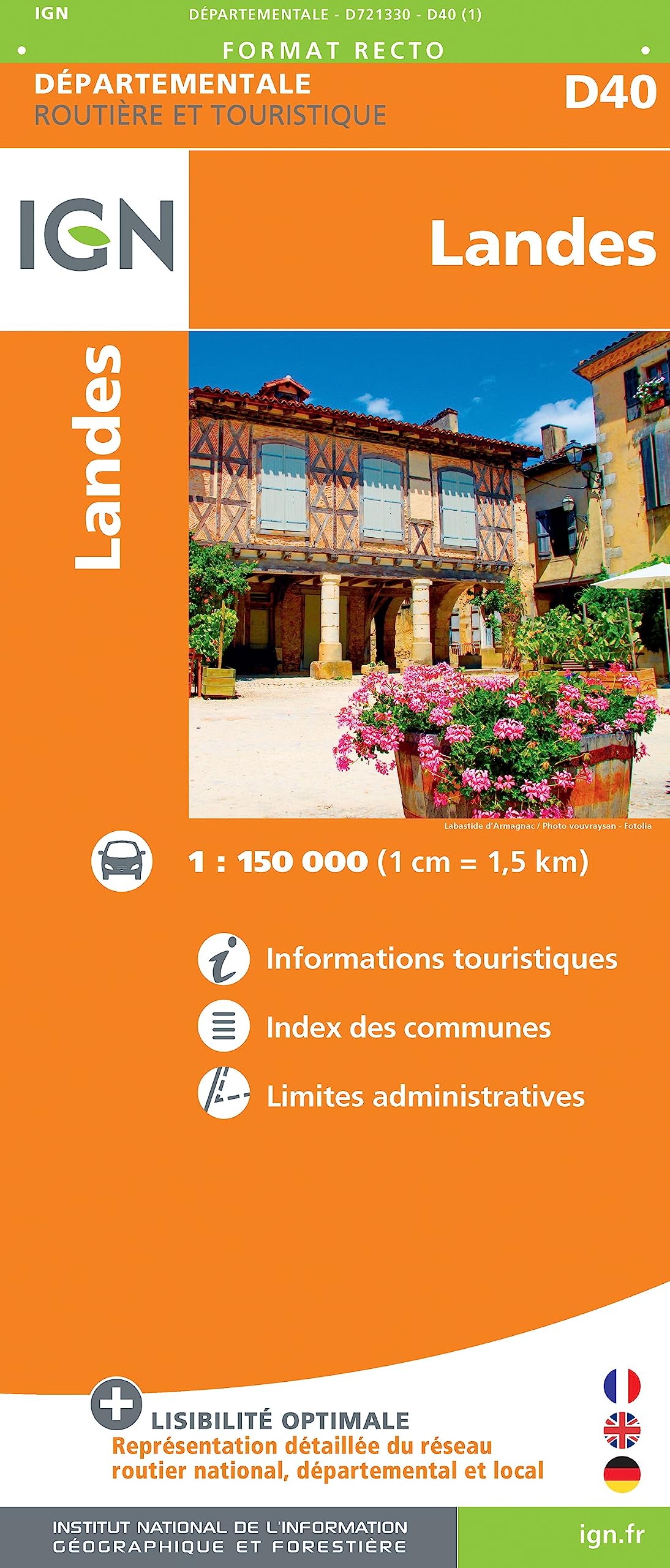 D721330 Landes (French Edition)