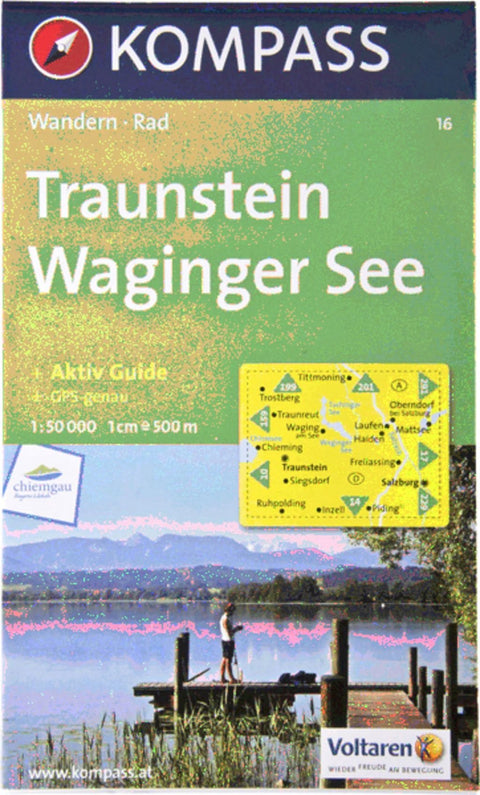 16: Traunstein - Waginger See 1:50, 000
