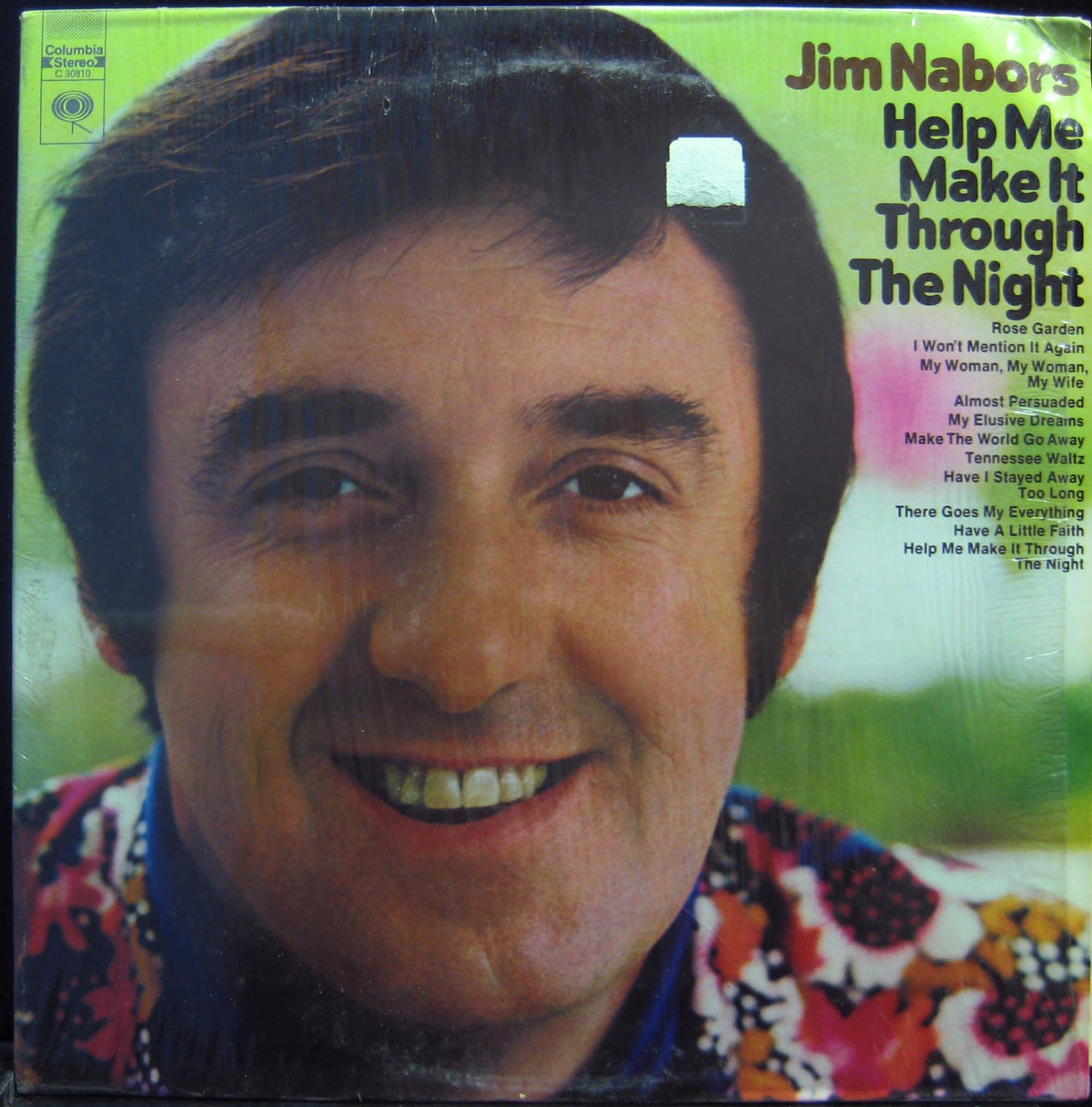 JIM NABORS HELP ME MAKE IT THROUGH THE NIGHT vinyl record