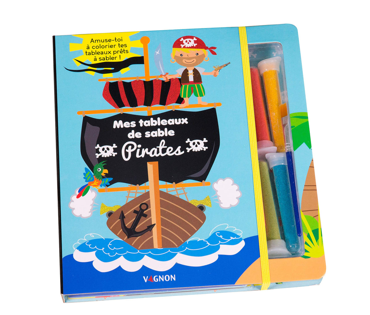 Mes tableaux de sable : Pirates
