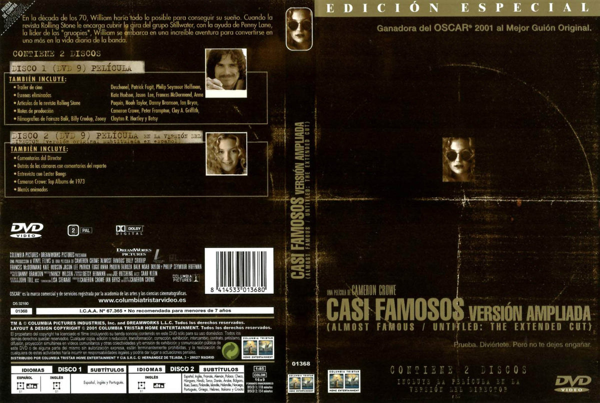 Casi Famosos (Ed.Esp.) [Import espagnol]