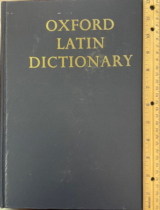 Oxford Latin Dictionary