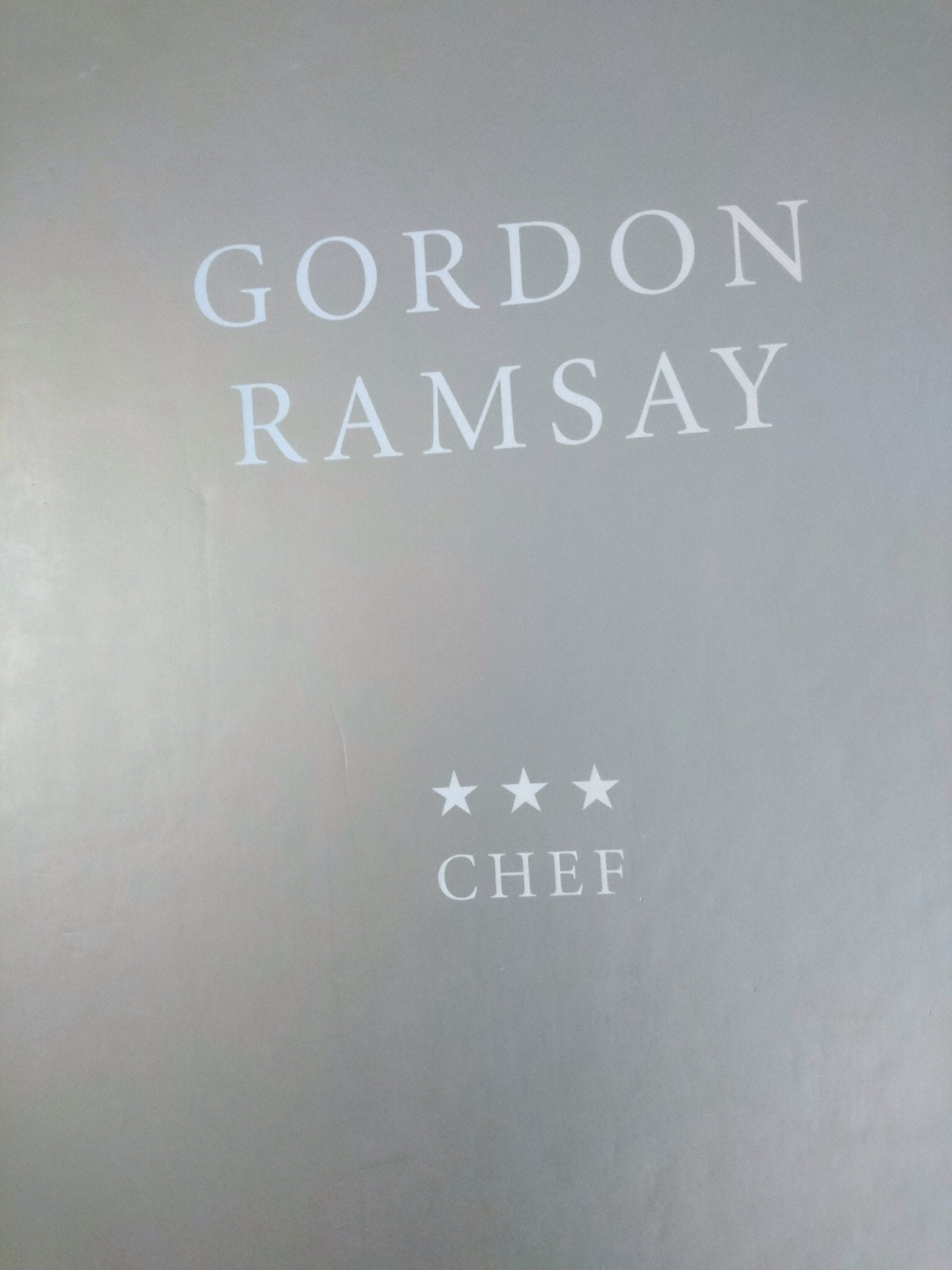 Recipes from a 3 Star Chef