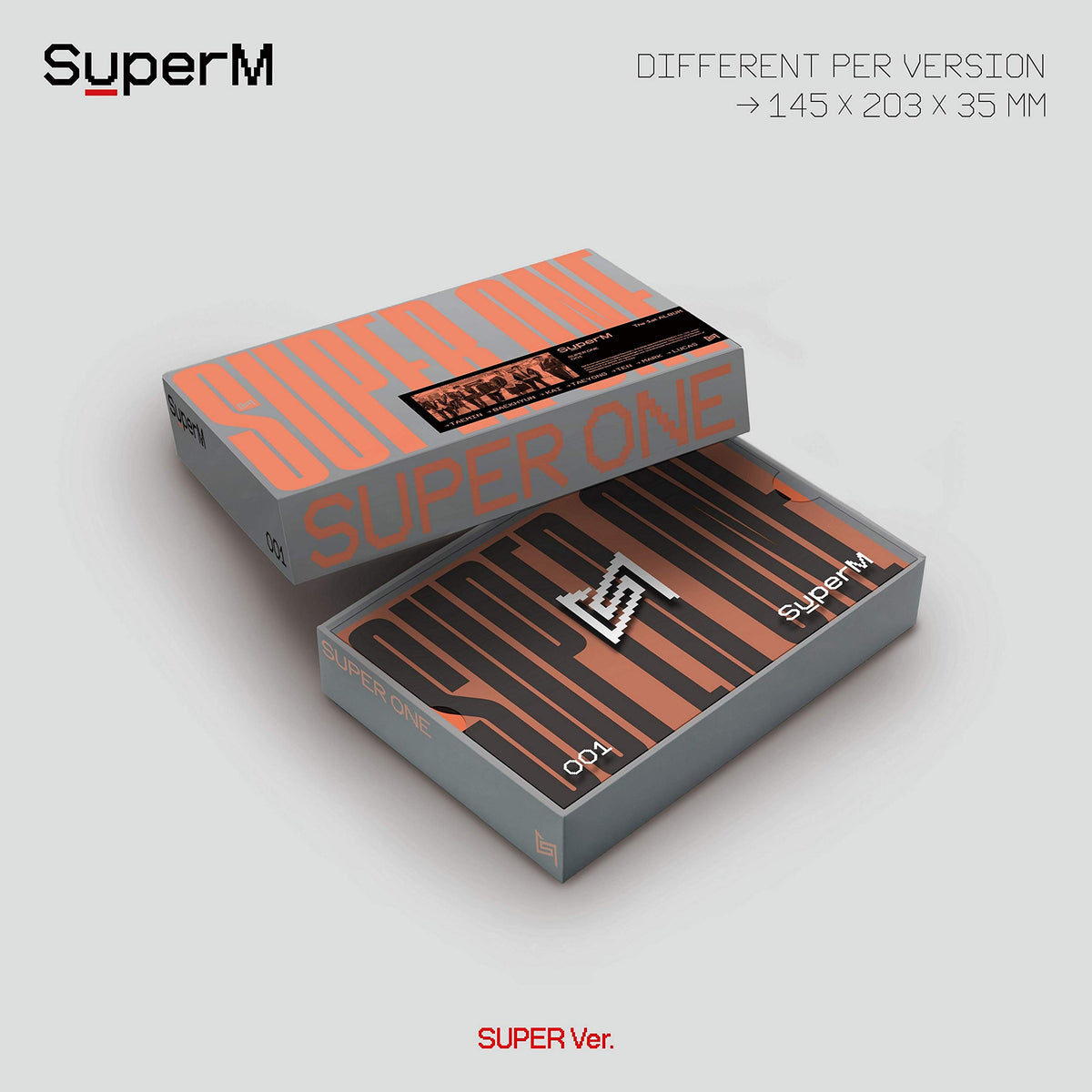SuperM The 1st Album 'Super One'