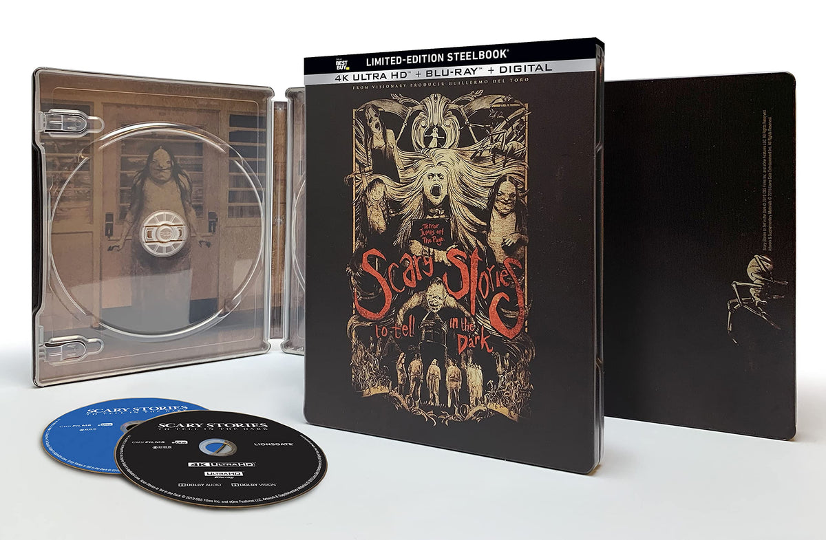 Scary Stories to Tell in the Dark (Limited Edition Steelbook) [4K Ultra HD + Blu-ray + Digital HD]