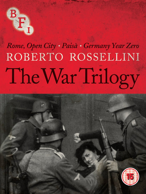 Roberto Rossellini (The War Trilogy) - 3-Disc Box Set ( Roma città aperta / Paisà / Germania anno zero ) ( Rome, Open Ci