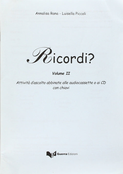 Ricordi?