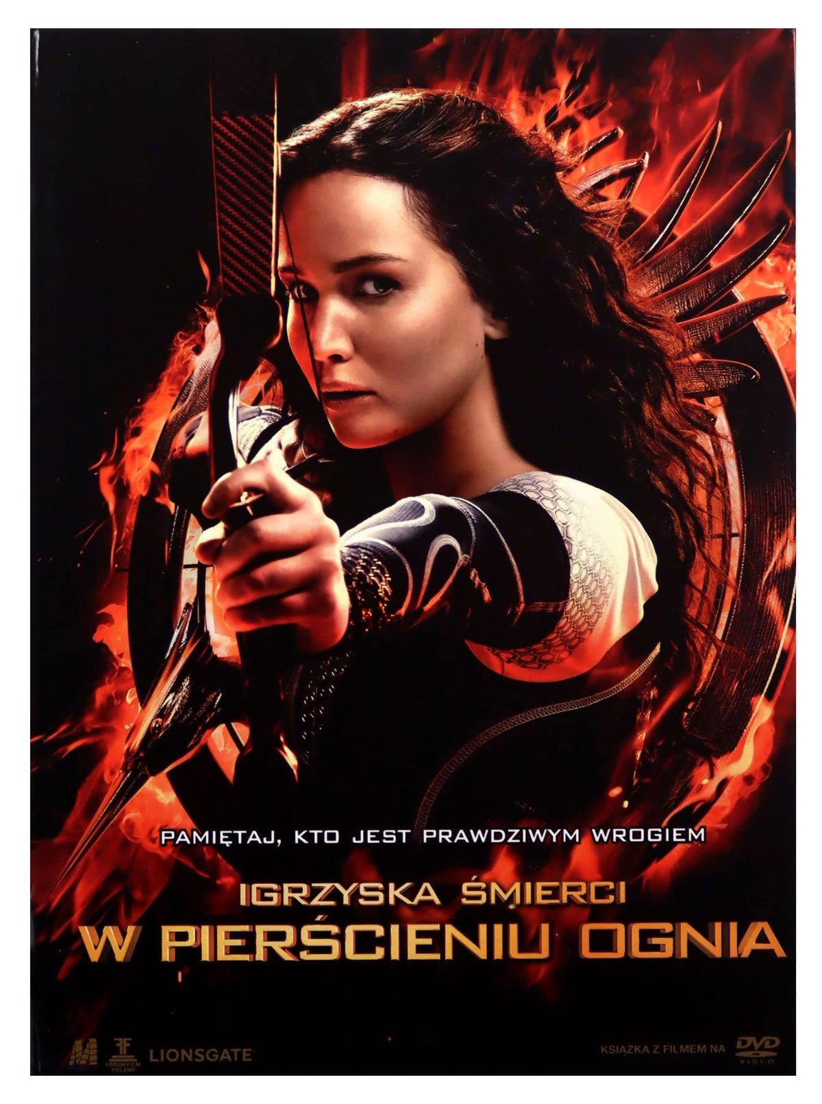 The Hunger Games: Catching Fire [DVD]+[KSIĄŻKA] (English audio)