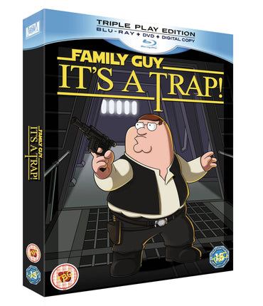 Family Guy - It's A Trap (Limited Edition with T-Shirt, Collector's Cards and Script) [Blu-ray]
