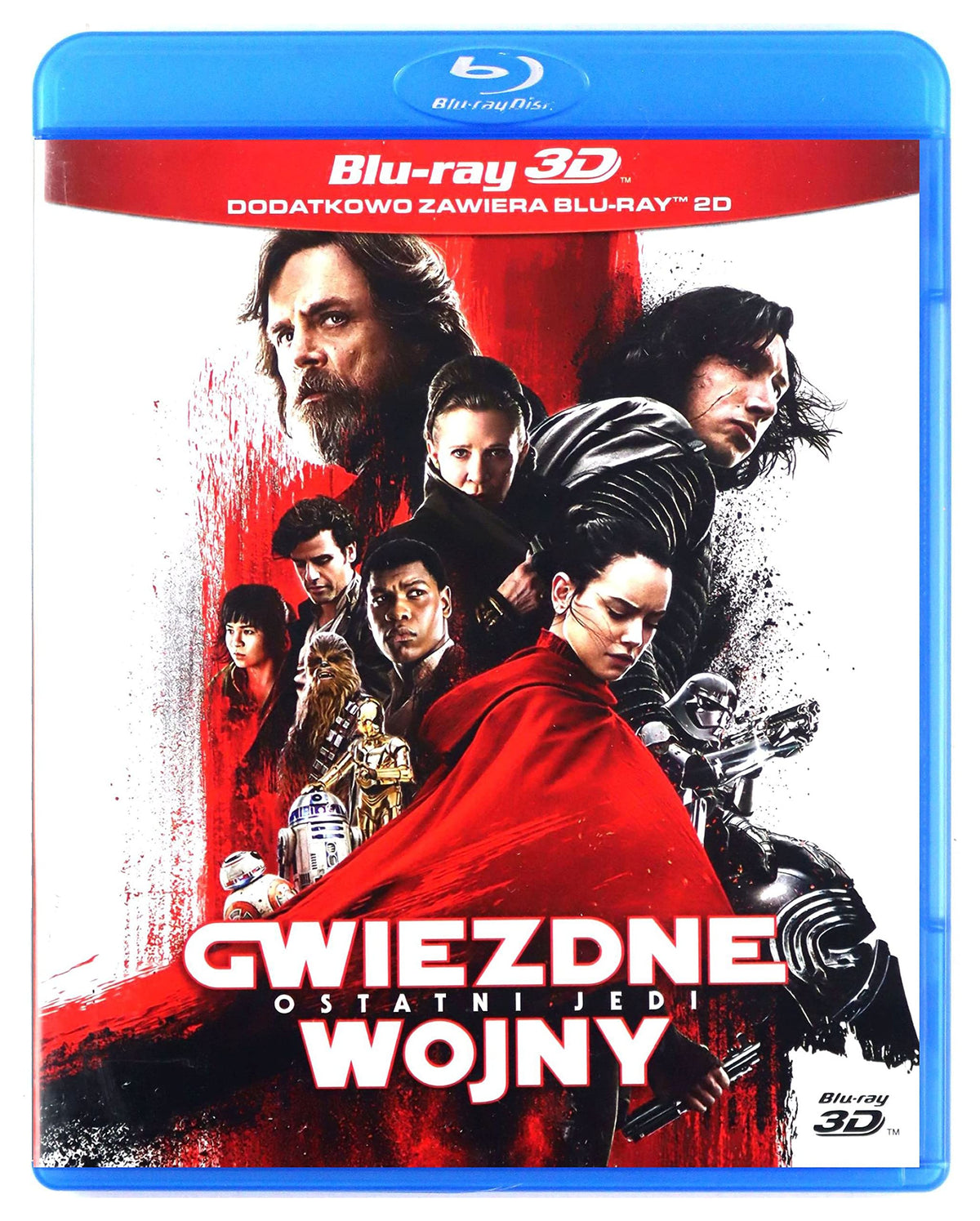 Star Wars: The Last Jedi [2Blu-Ray]+[Blu-Ray 3D] [] (English audio. English subtitles)