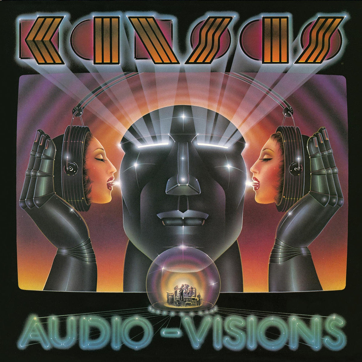 AUDIO VISIONS (180 Translucent Blue Swirl Audiophile Vinyl/Gatefold Cover/Poster)