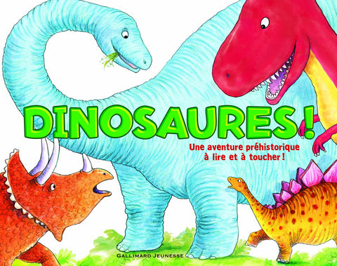 Dinosaures !: Une aventure préhistorique à lire et à toucher !