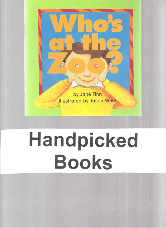 Who's at the Zoo?, Reader Grade 1 Book 11: Harcourt School Publishers Math (Math 02 Y010)
