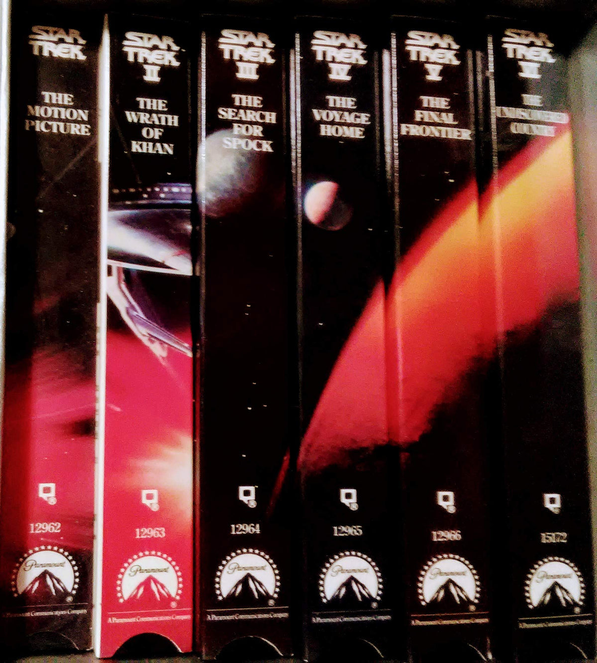 Star Trek I-VI [VHS]