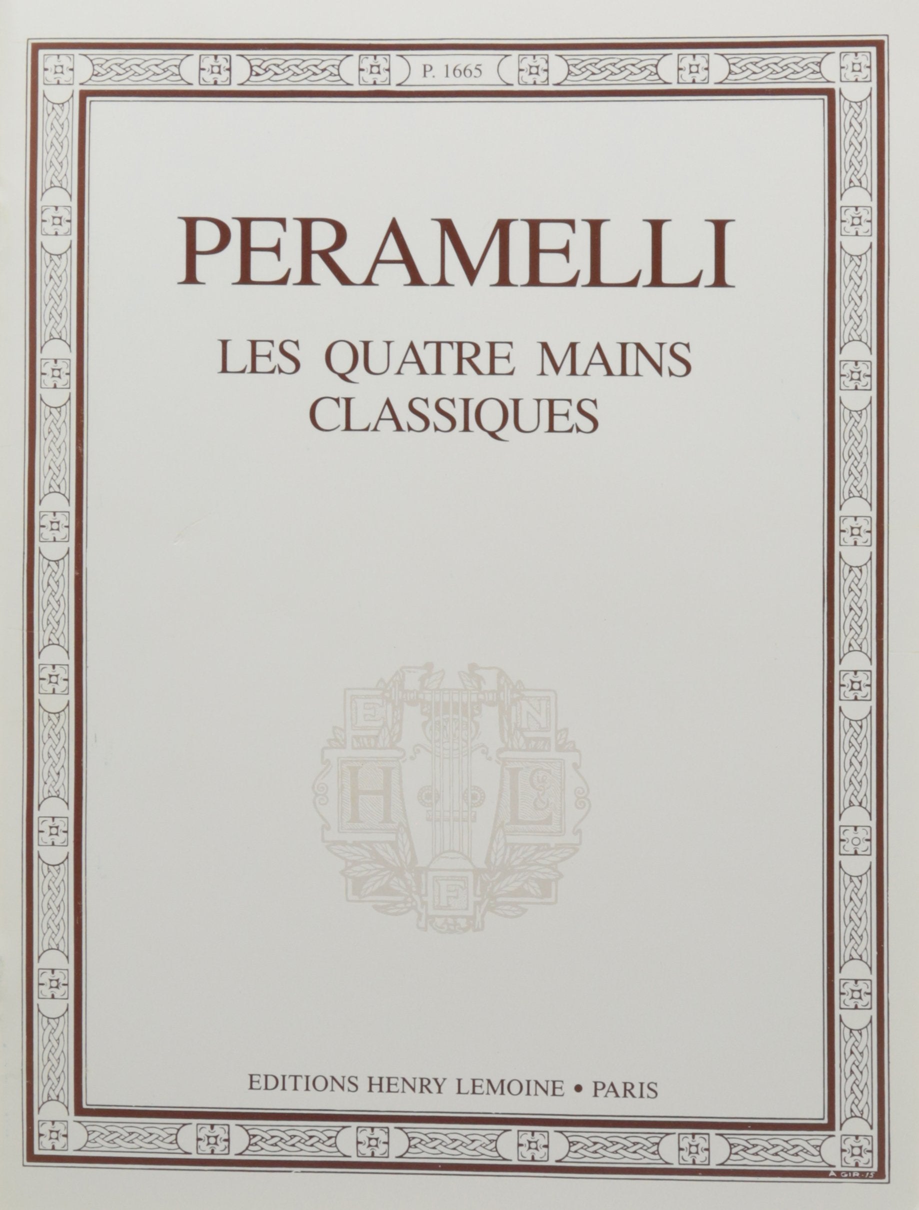 Peramelli: Quatre mains classiques