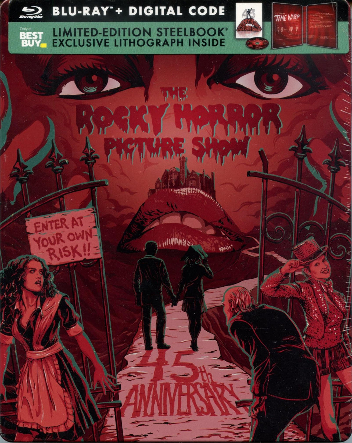 The Rocky Horror Picture Show (Limited Edition Steelbook) [Blu-ray + Digital HD]