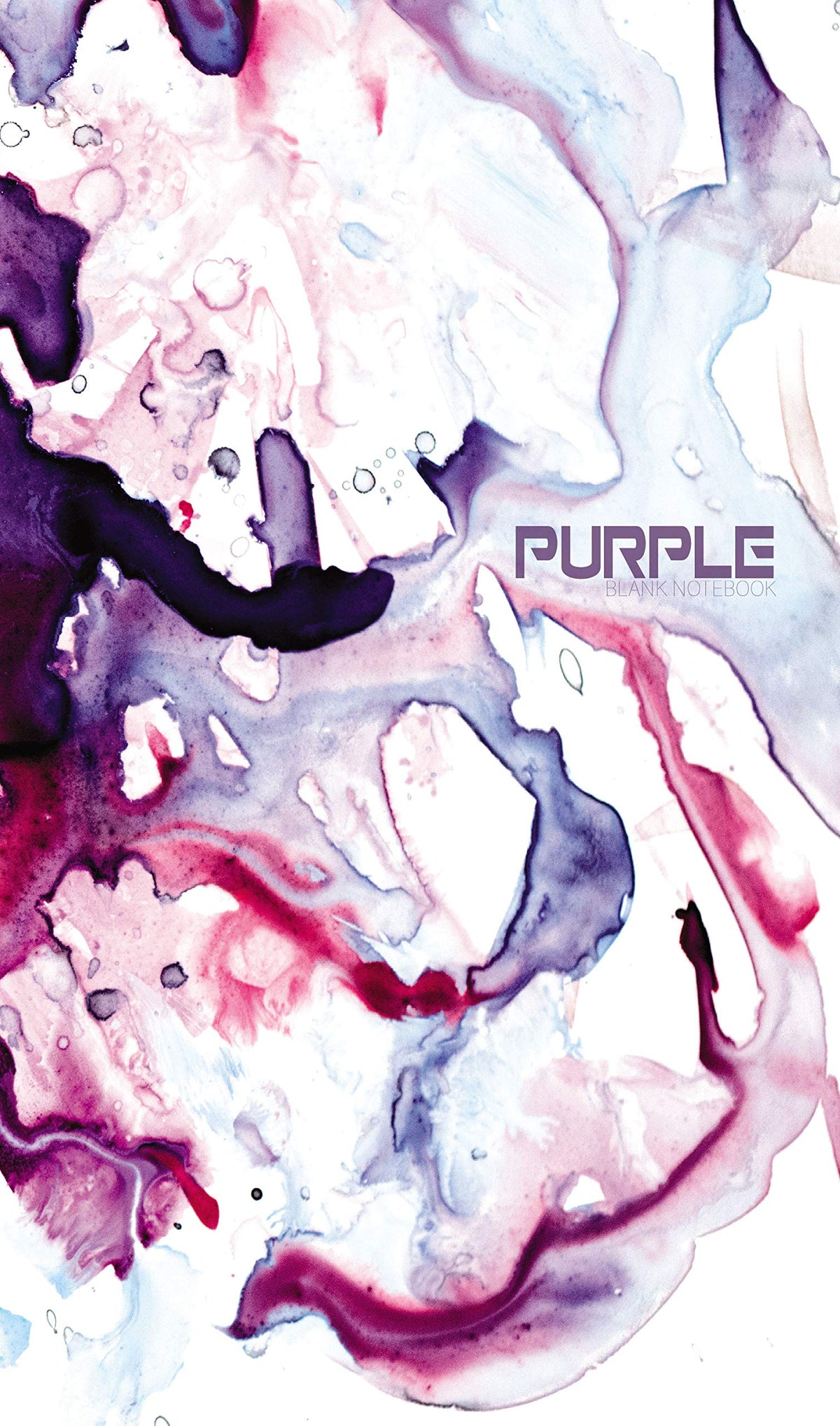 Purple: Blank Notebook (Blinkies)