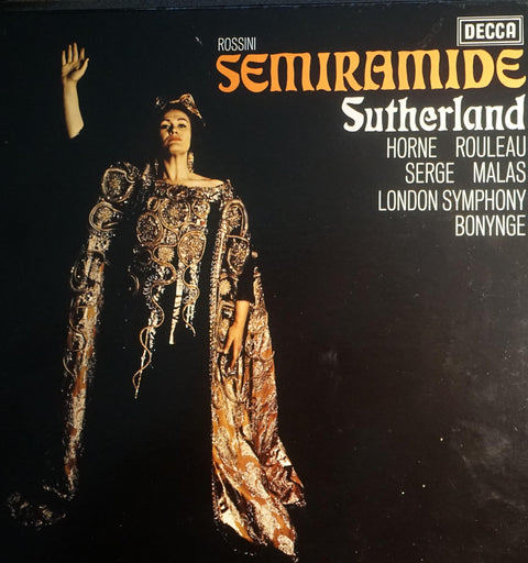 Rossini: Semiramide (Gesamtaufnahme, italienisch: London 1965/66) [Vinyl Schallplatte] [3 LP Box-Set]