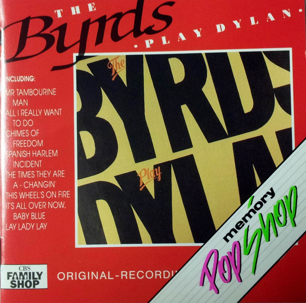 Play Dylan CD Austrian Columbia 1990