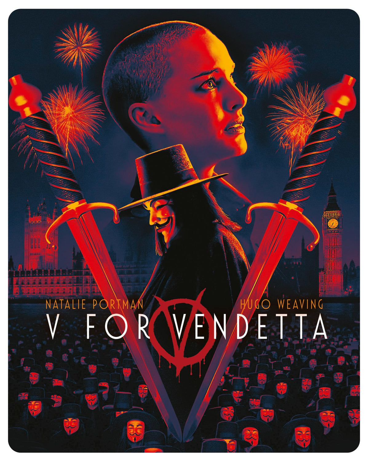 V for Vendetta Steelbook [4K Ultra HD] [2005]