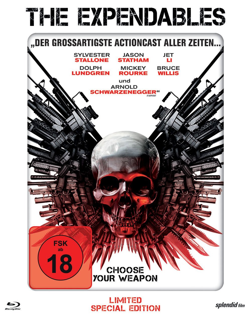 The Expendables - Hero Pack/Steelbook [Alemania] [Blu-ray]
