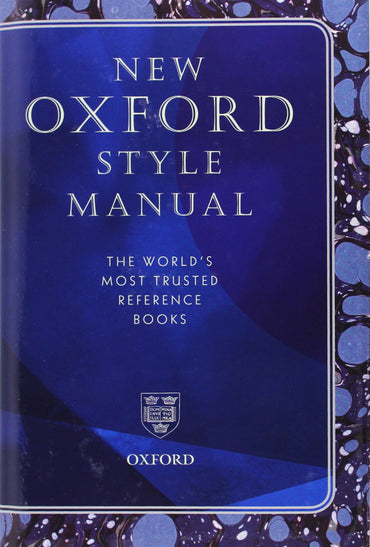 New Oxford Style Manual