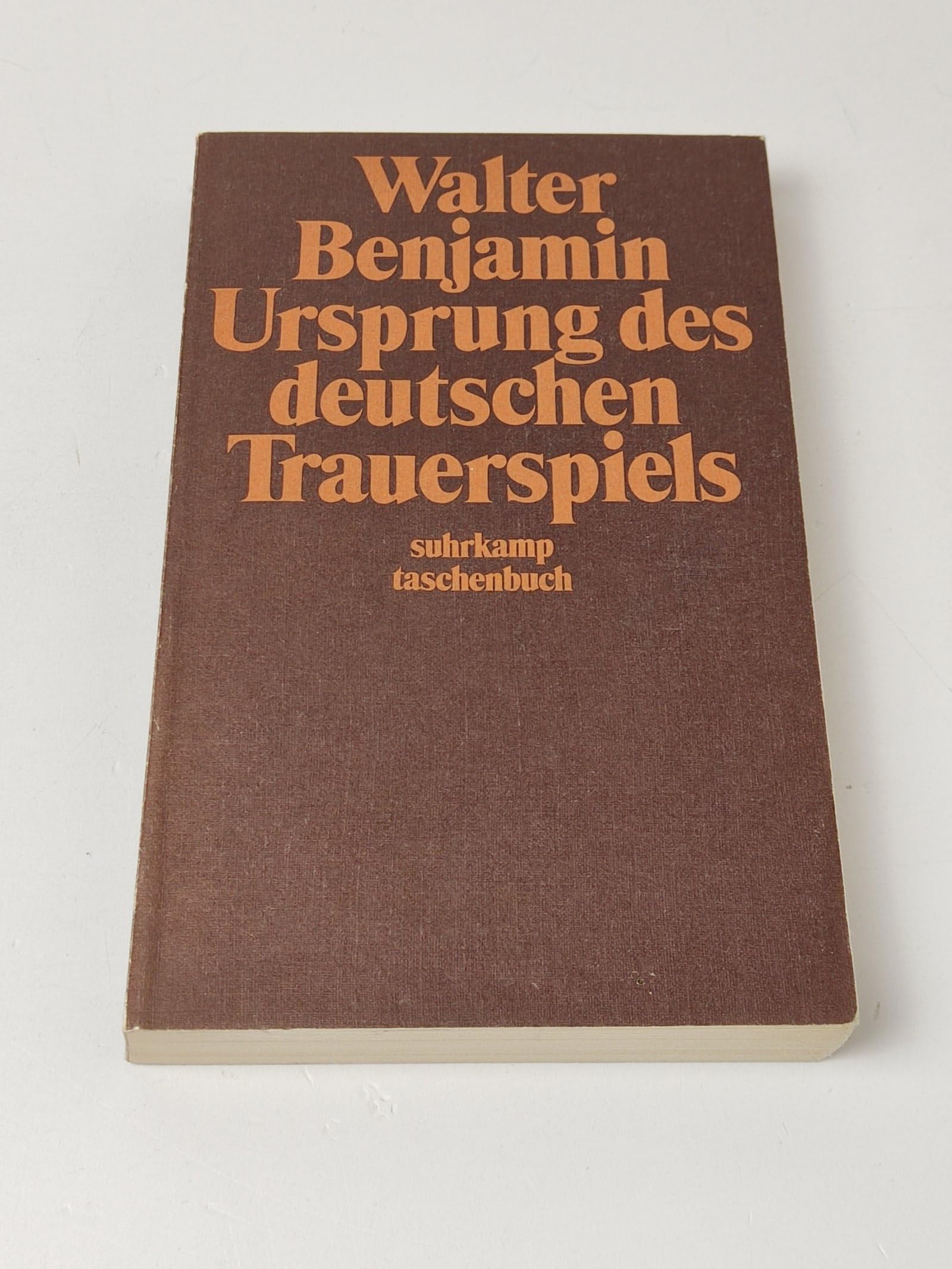 Ursprung des deutschen Trauerspiels