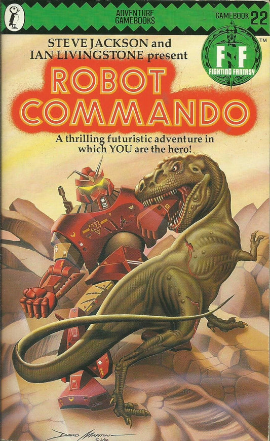 Robot Commando (Adventure Gamebooks #22)