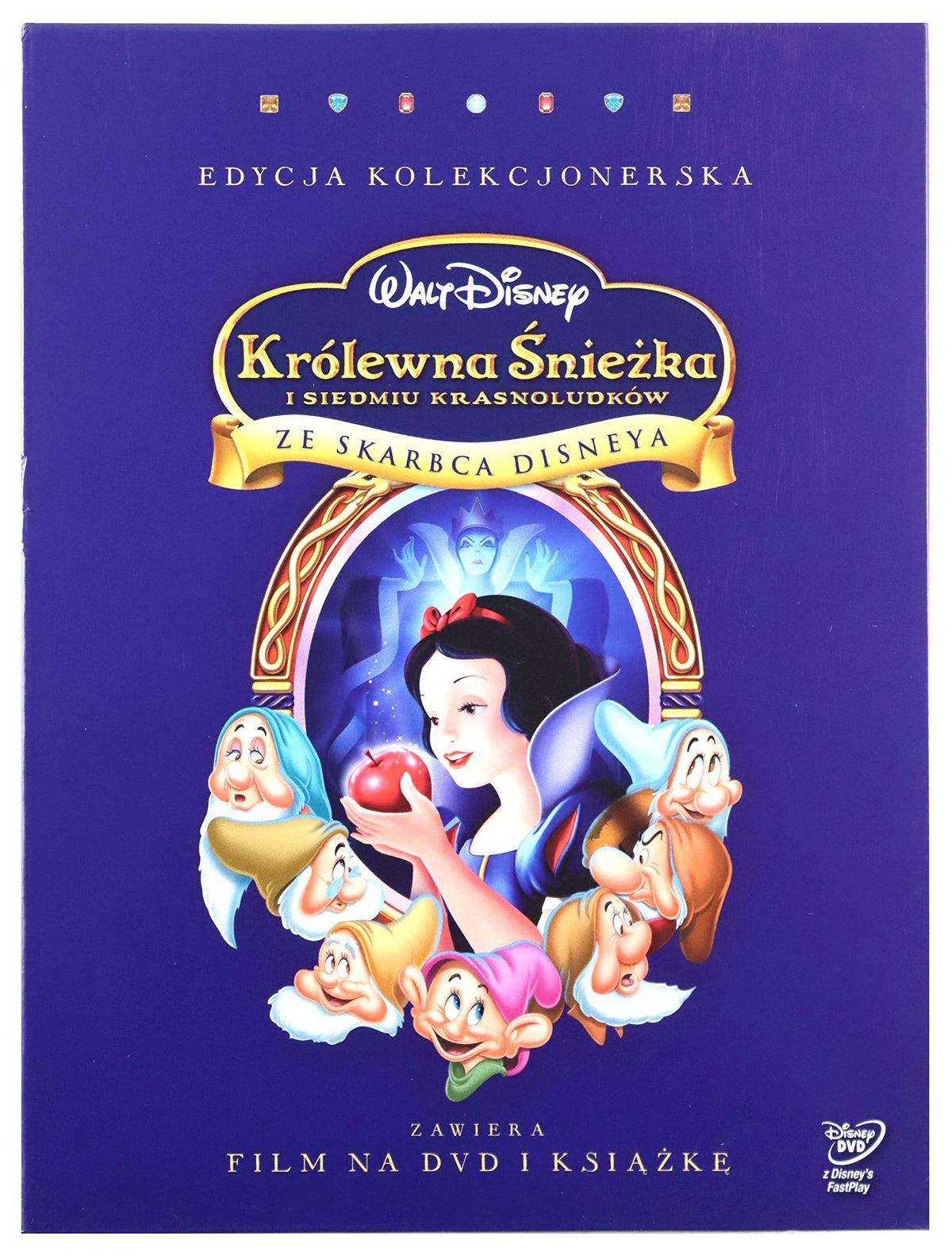 Snow White and the Seven Dwarves [2DVD]+[KSIĄŻKA] [Region 2] (English audio)