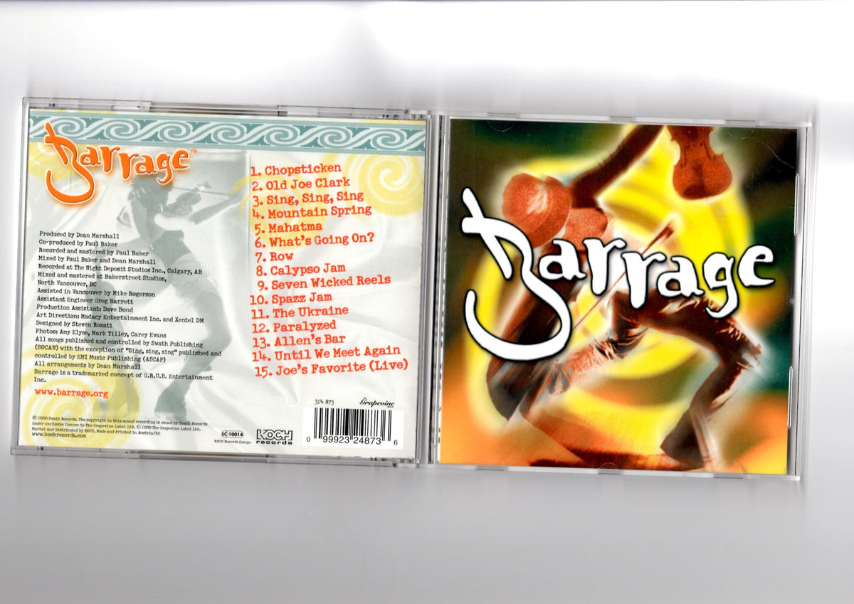 Barrage - Barrage - Koch Records Europe - 324 873, Grapevine Label - 324 873